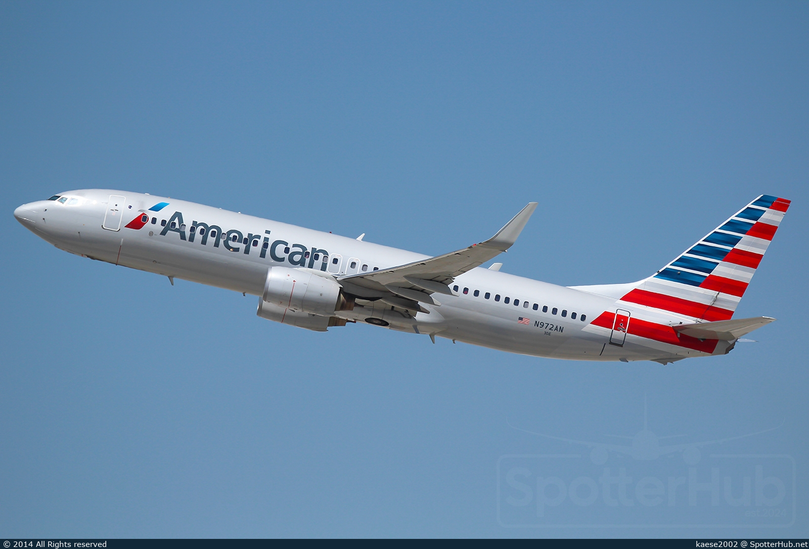 Photo of N972AN - Boeing 737-823 operated by American Airlines