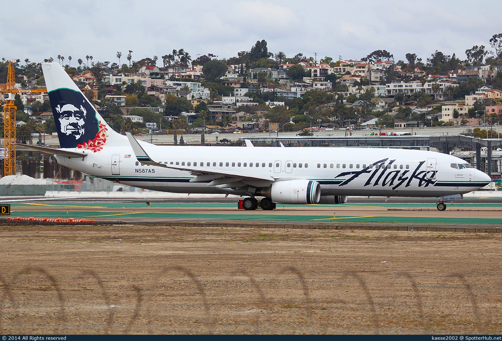 Photo of N587AS - Boeing 737-890 operated by Alaska Airlines