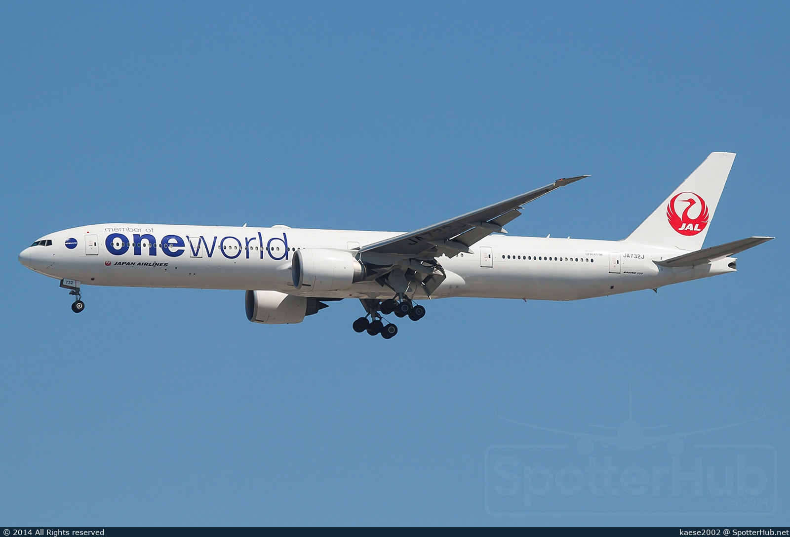 Photo of JA732J - Boeing 777-346(ER) operated by Japan Airlines