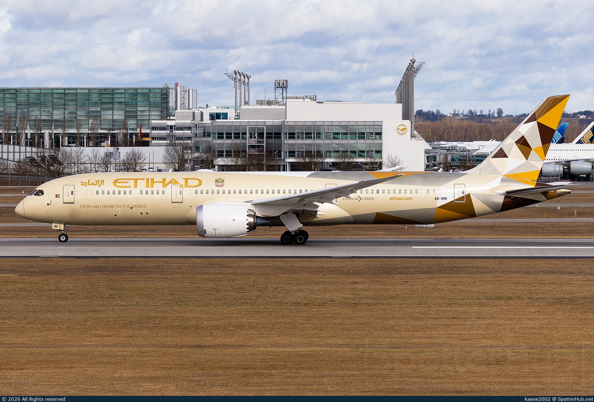 Photo of A6-BNI - Boeing 787-9 Dreamliner operated by Etihad Airways
