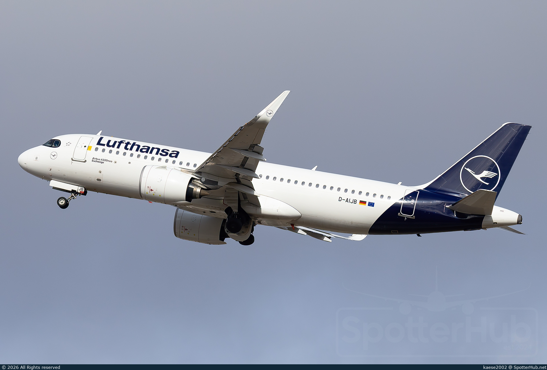 Photo of D-AIJB - Airbus A320-271N operated by Lufthansa