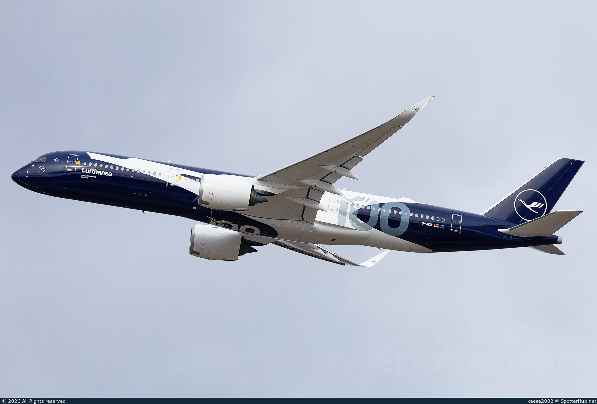 Photo of D-AIXL - Airbus A350-941 operated by Lufthansa