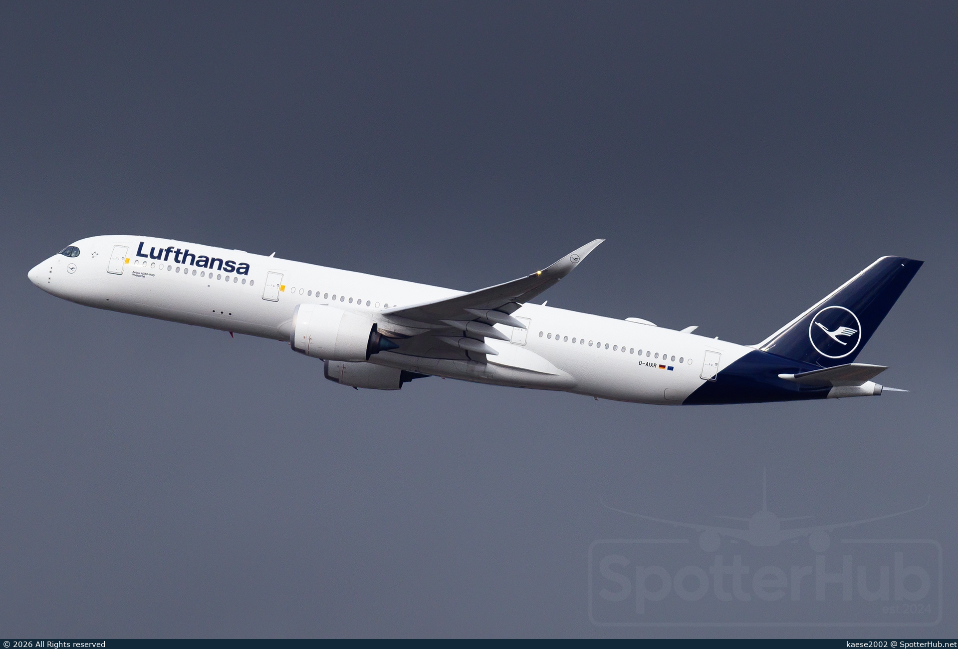 Photo of D-AIXR - Airbus A350-941 operated by Lufthansa