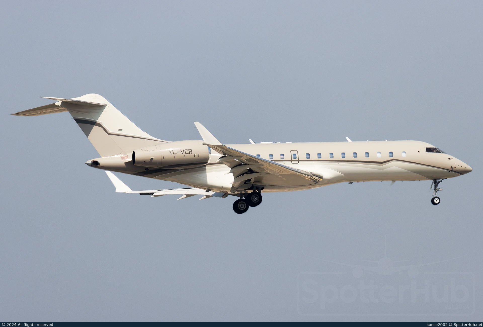 Photo of YL-VCR - Bombardier Global Express operated by Union Aviation