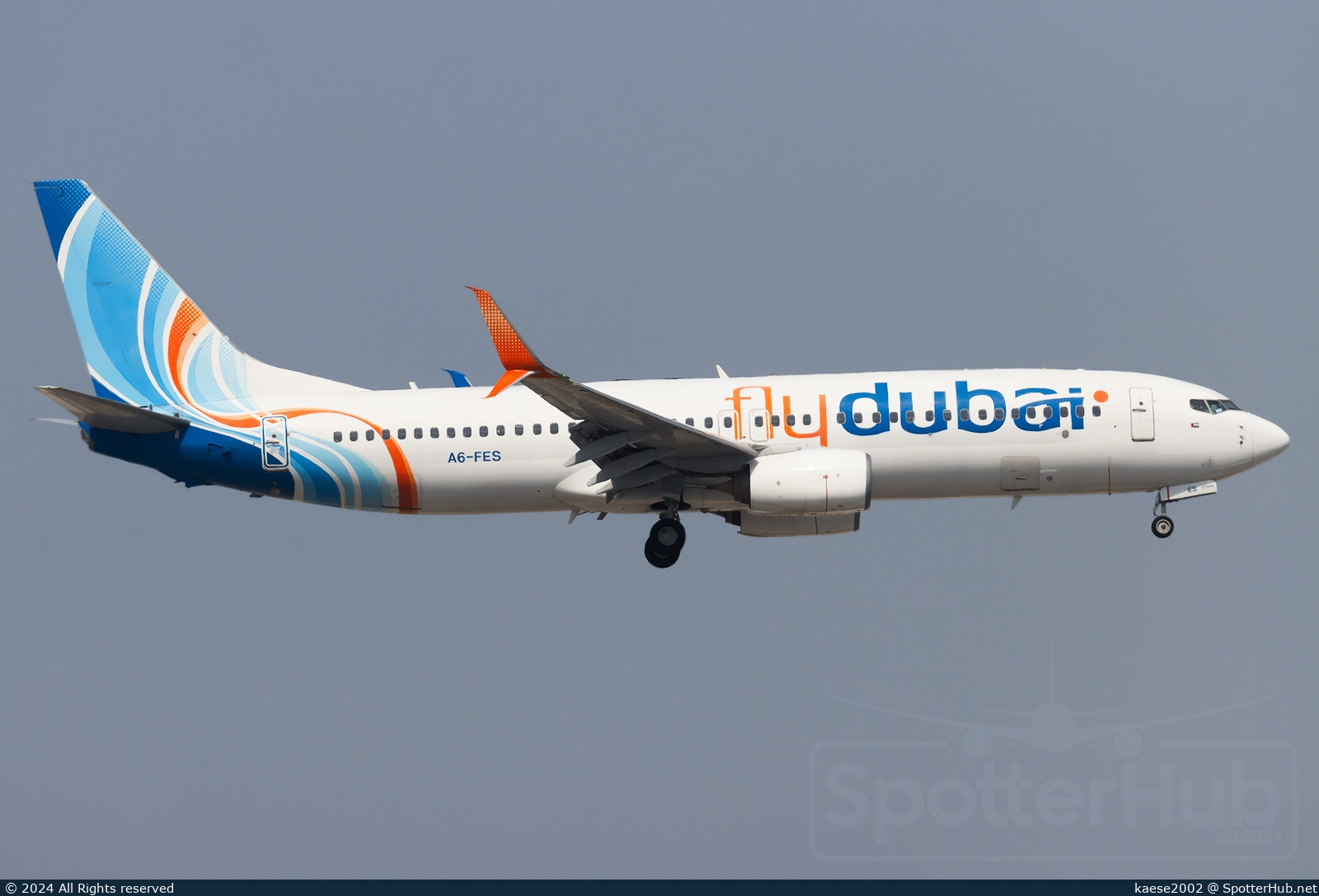 Photo of A6-FES - Boeing 737-8KN operated by flydubai