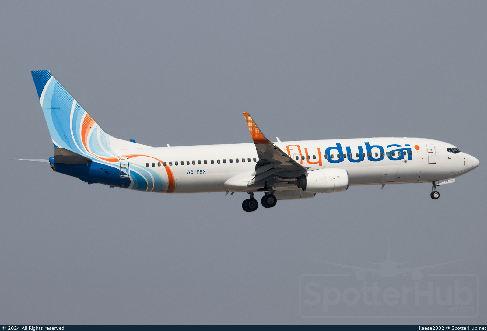 Photo of A6-FEX - Boeing 737-8KN operated by flydubai