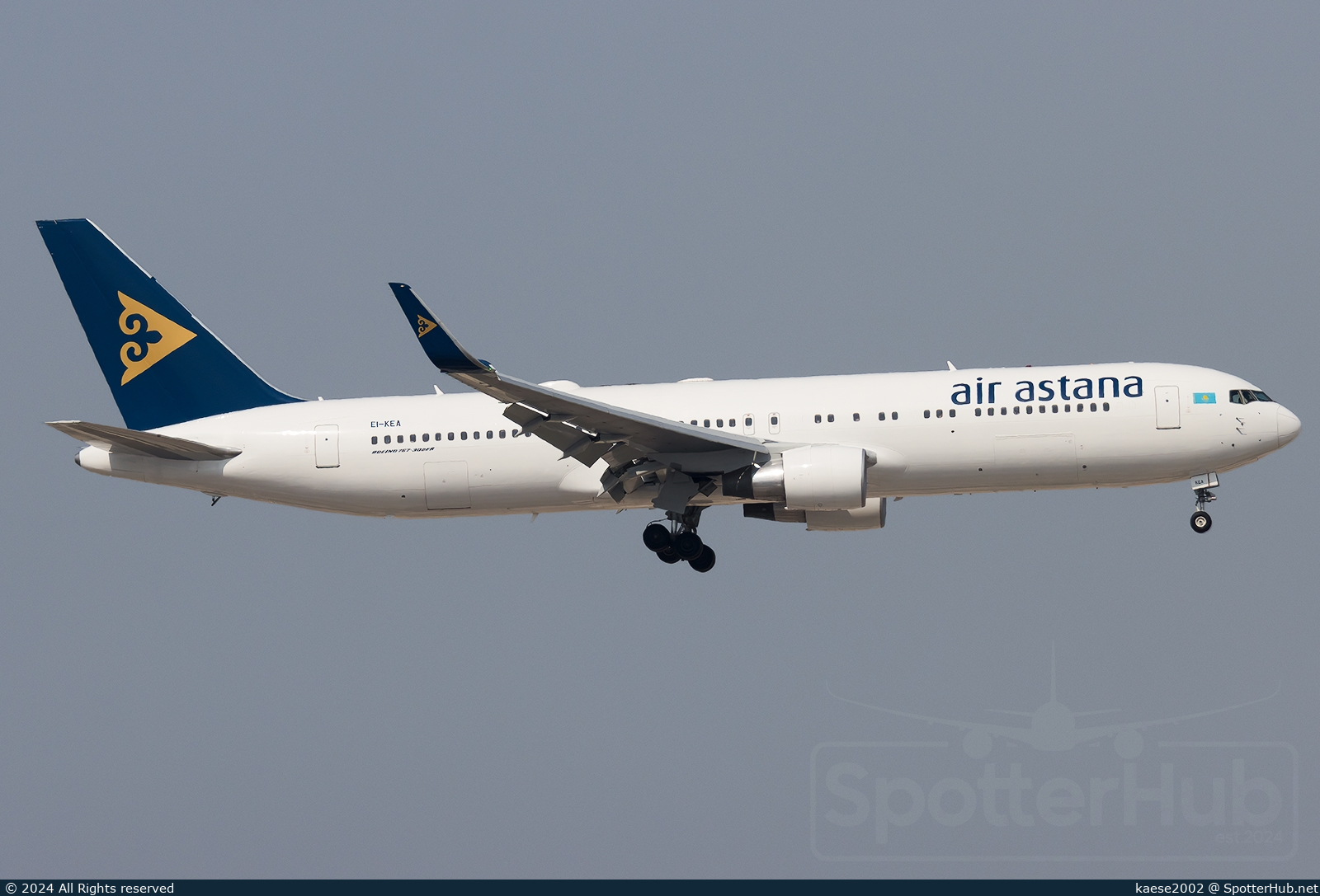 Photo of EI-KEA - Boeing 767-3KY(ER) operated by Air Astana