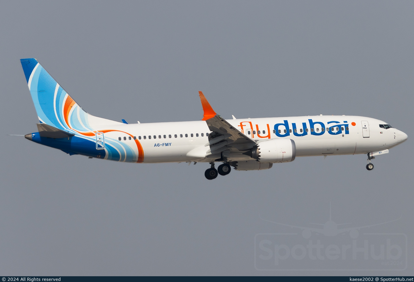 Photo of A6-FMY - Boeing 737 MAX 8 operated by flydubai