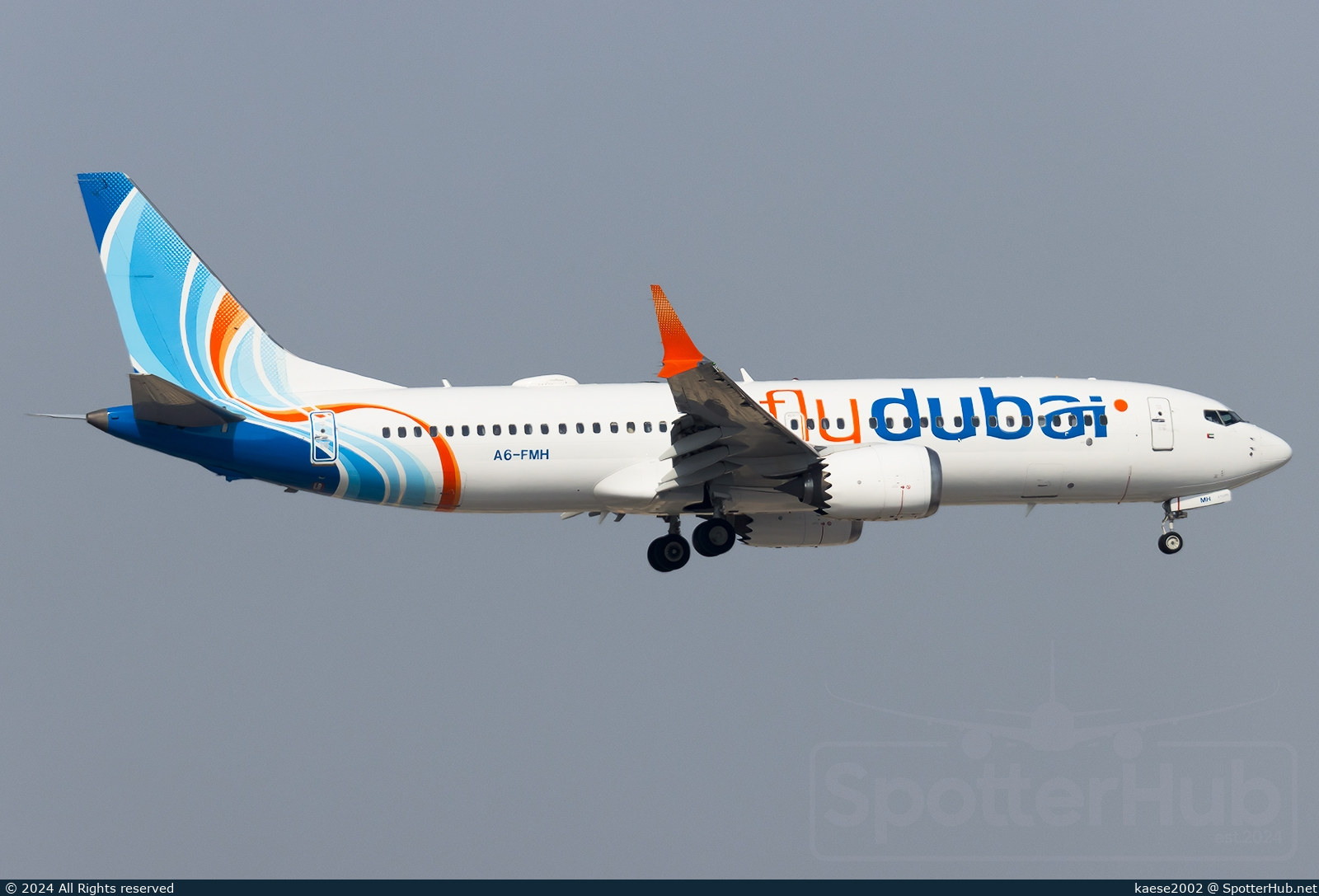 Photo of A6-FMH - Boeing 737 MAX 8 operated by flydubai