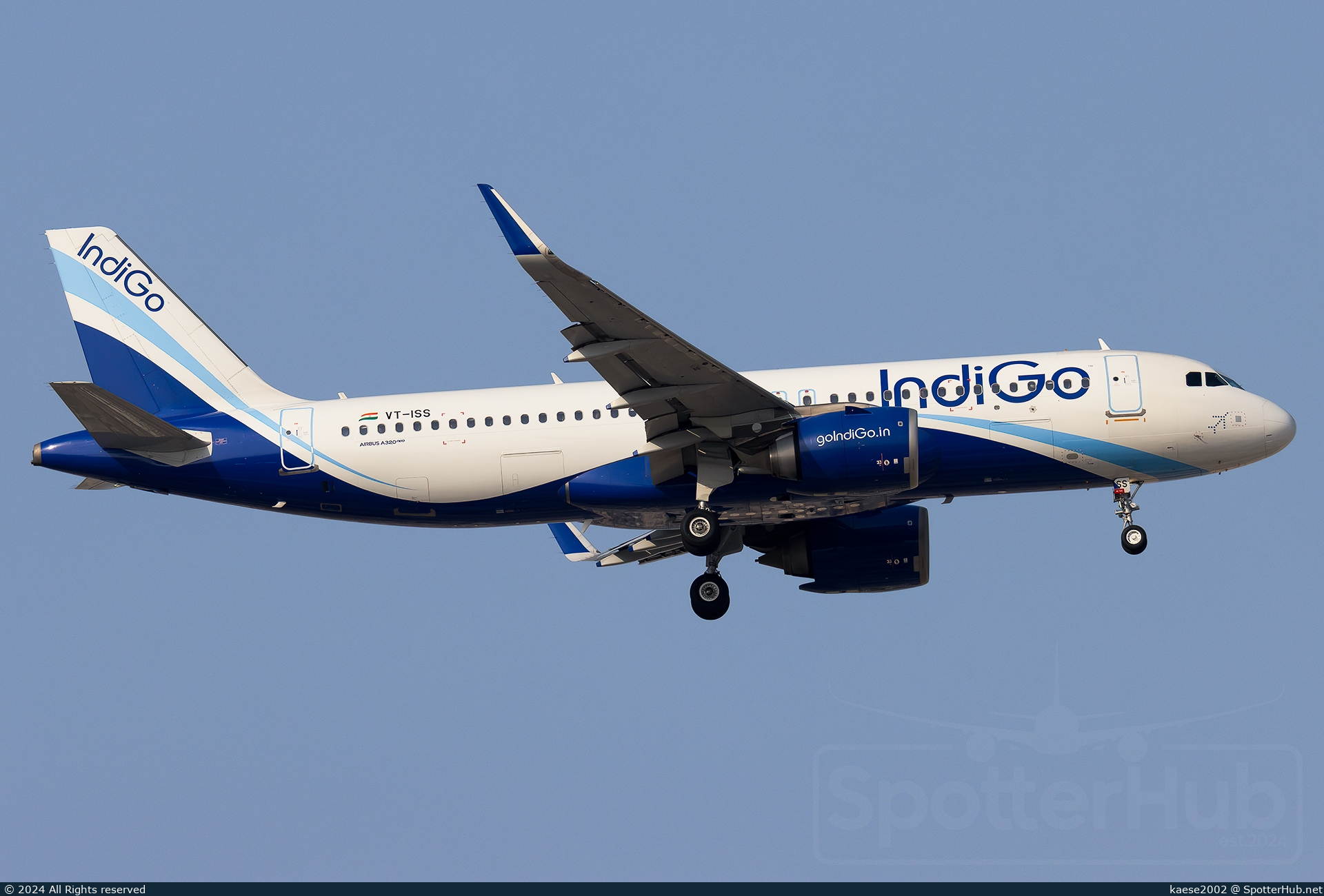 Photo of VT-ISS - Airbus A320-251N operated by IndiGo