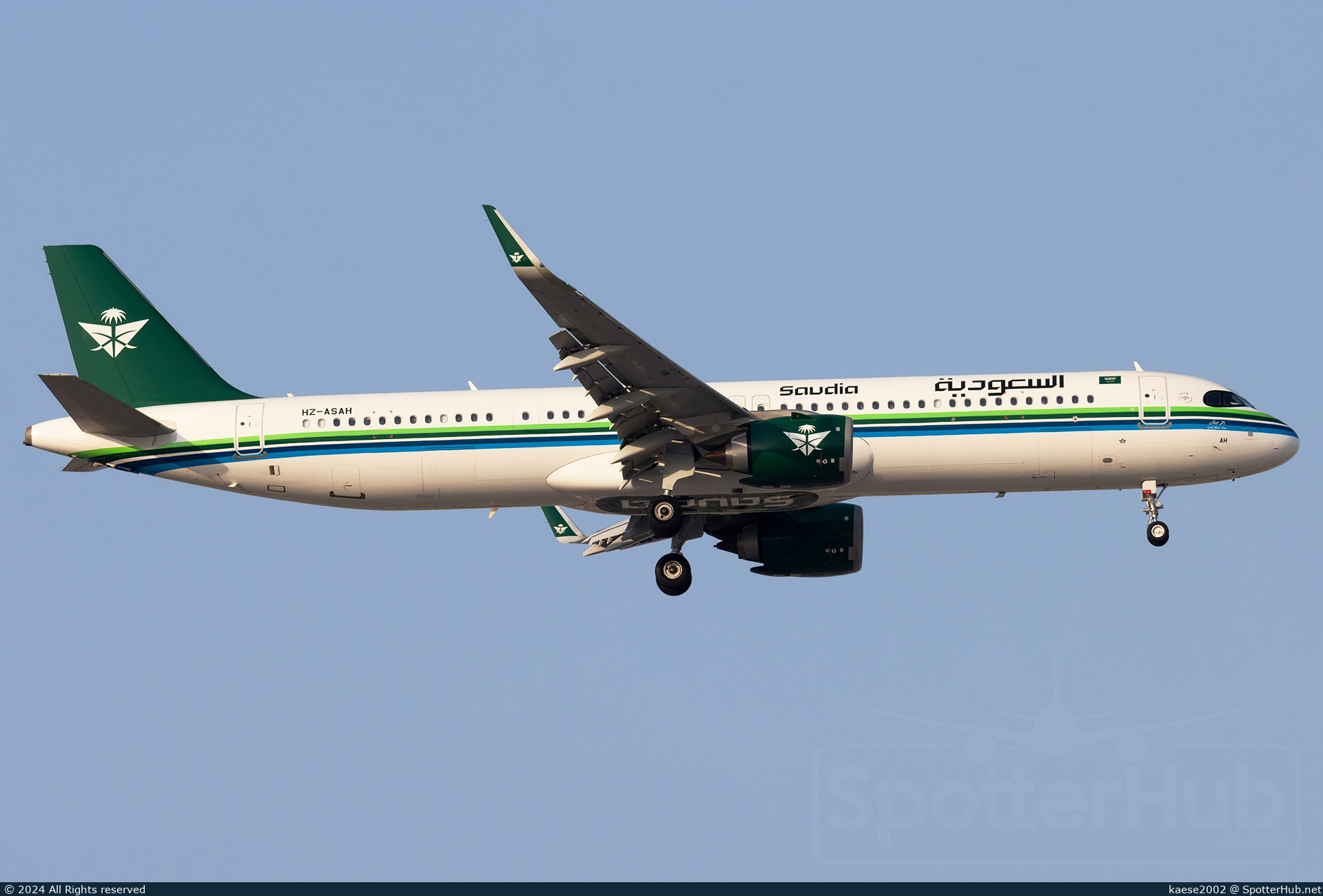 Photo of HZ-ASAH - Airbus A321-251NX operated by Saudia
