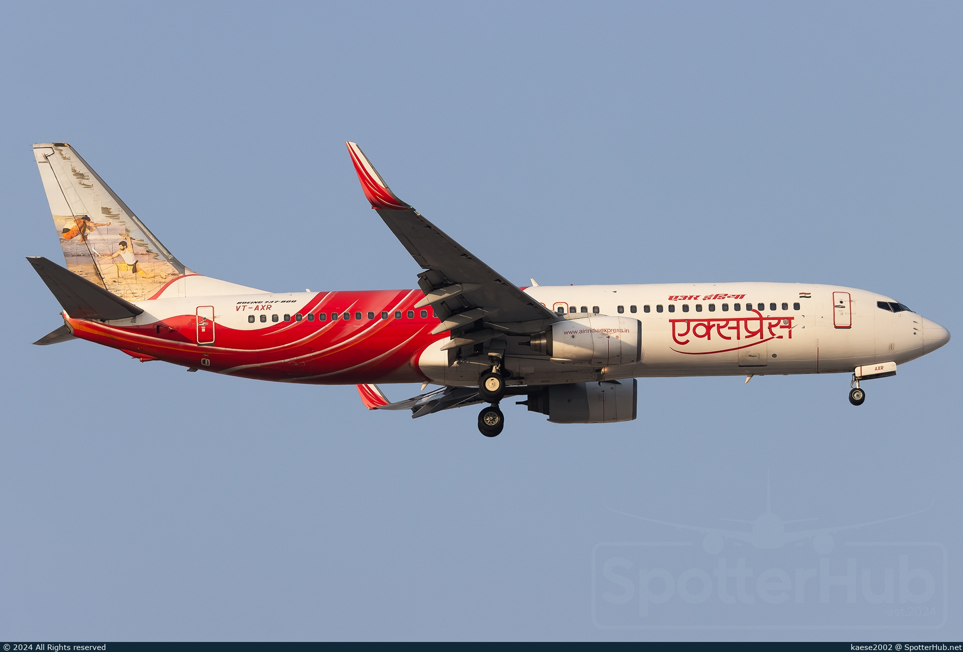 Photo of VT-AXR - Boeing 737-8HG operated by Air India Express