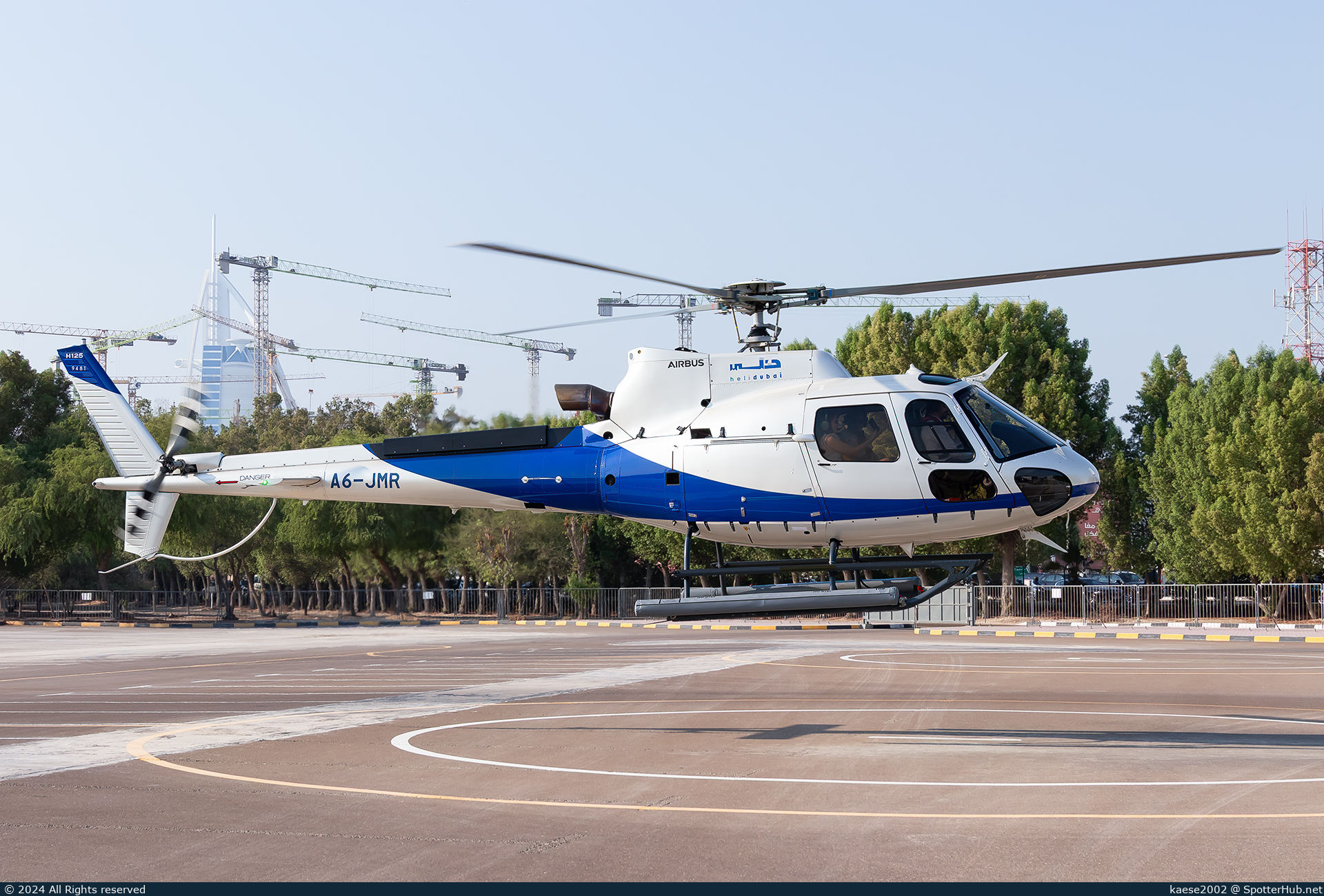 Photo of A6-JMR - Airbus Helicopters H125 operated by Heli Dubai