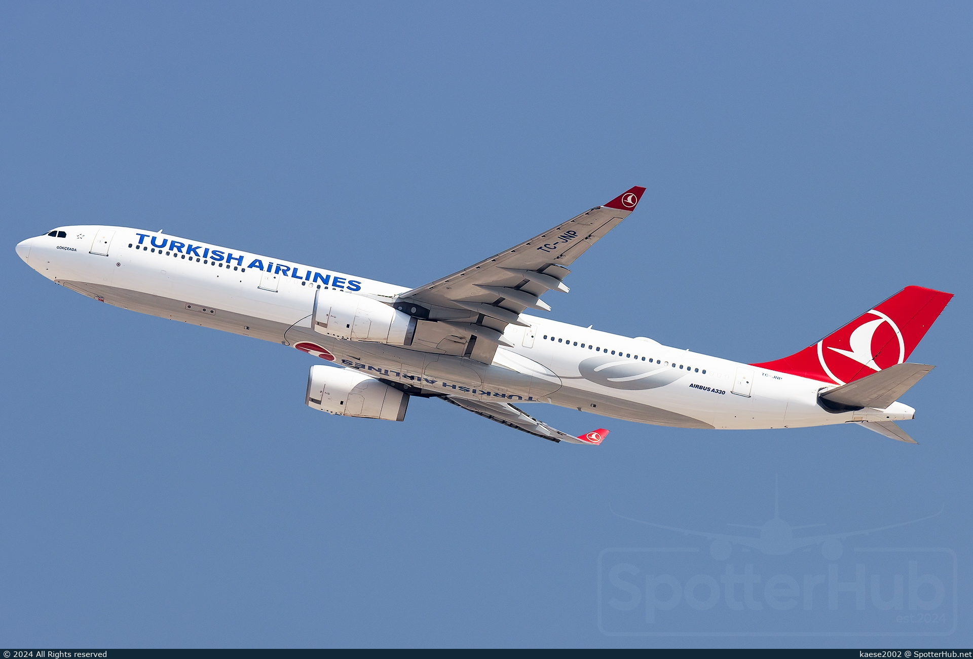 Photo of TC-JNP - Airbus A330-343 operated by Turkish Airlines