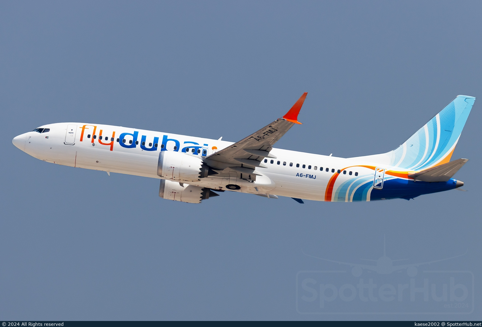 Photo of A6-FMJ - Boeing 737 MAX 8 operated by flydubai