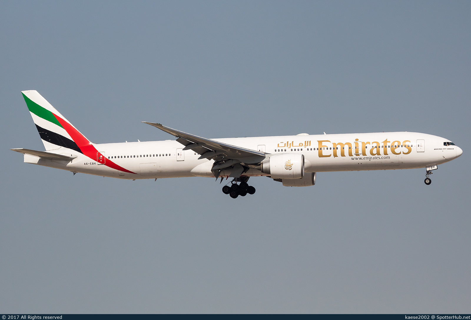 Photo of A6-EBH - Boeing 777-31H(ER) operated by Emirates