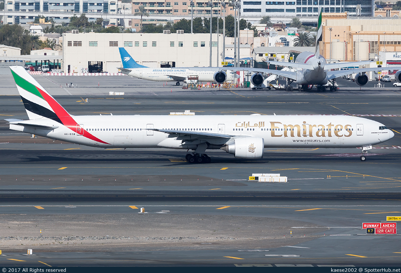 Photo of A6-EGM - Boeing 777-31H(ER) operated by Emirates