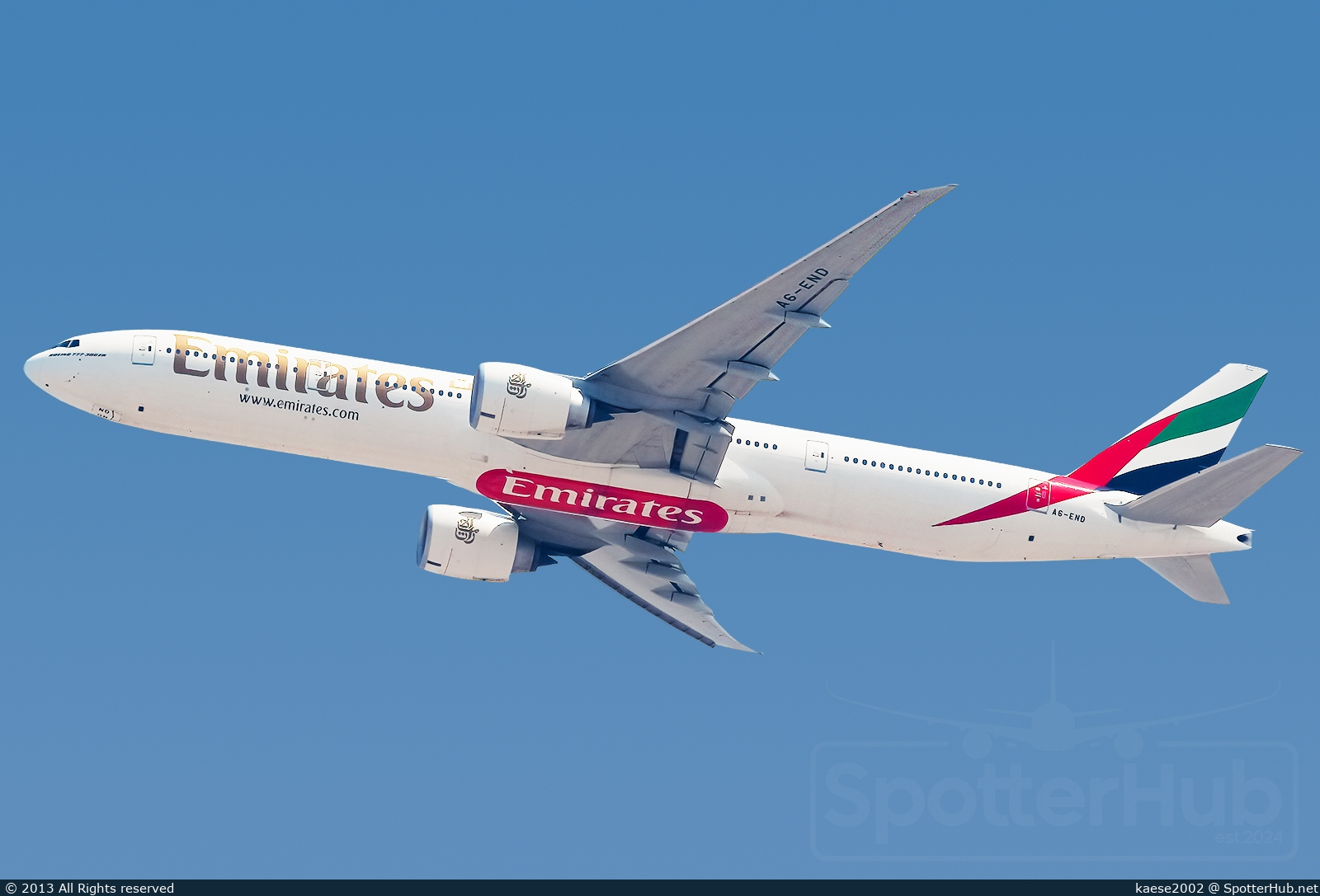 Photo of A6-END - Boeing 777-31H(ER) operated by Emirates