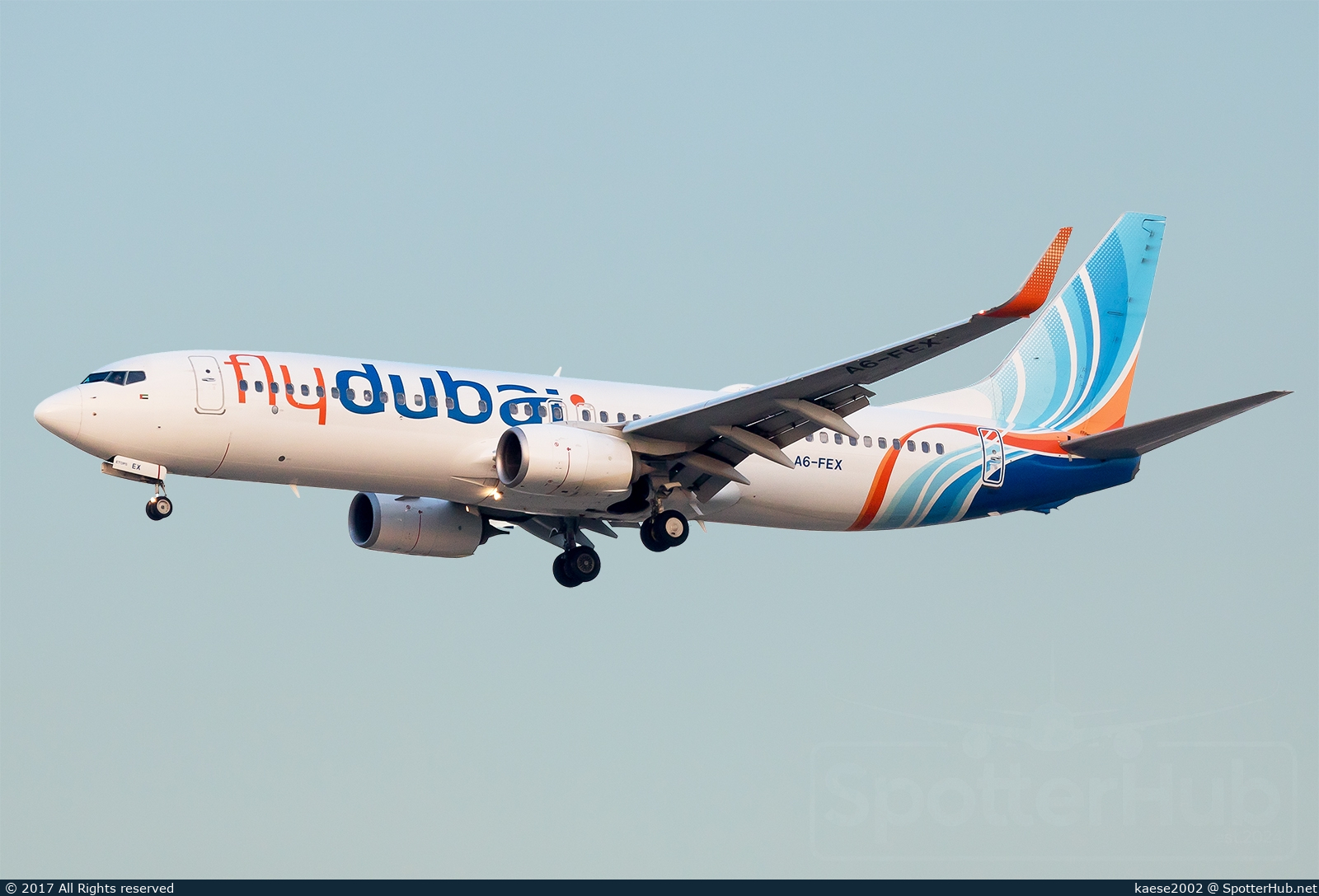 Photo of A6-FEX - Boeing 737-8KN operated by flydubai
