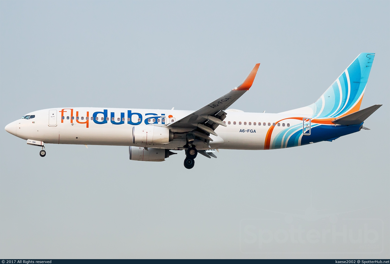 Photo of A6-FGA - Boeing 737-8KN operated by flydubai
