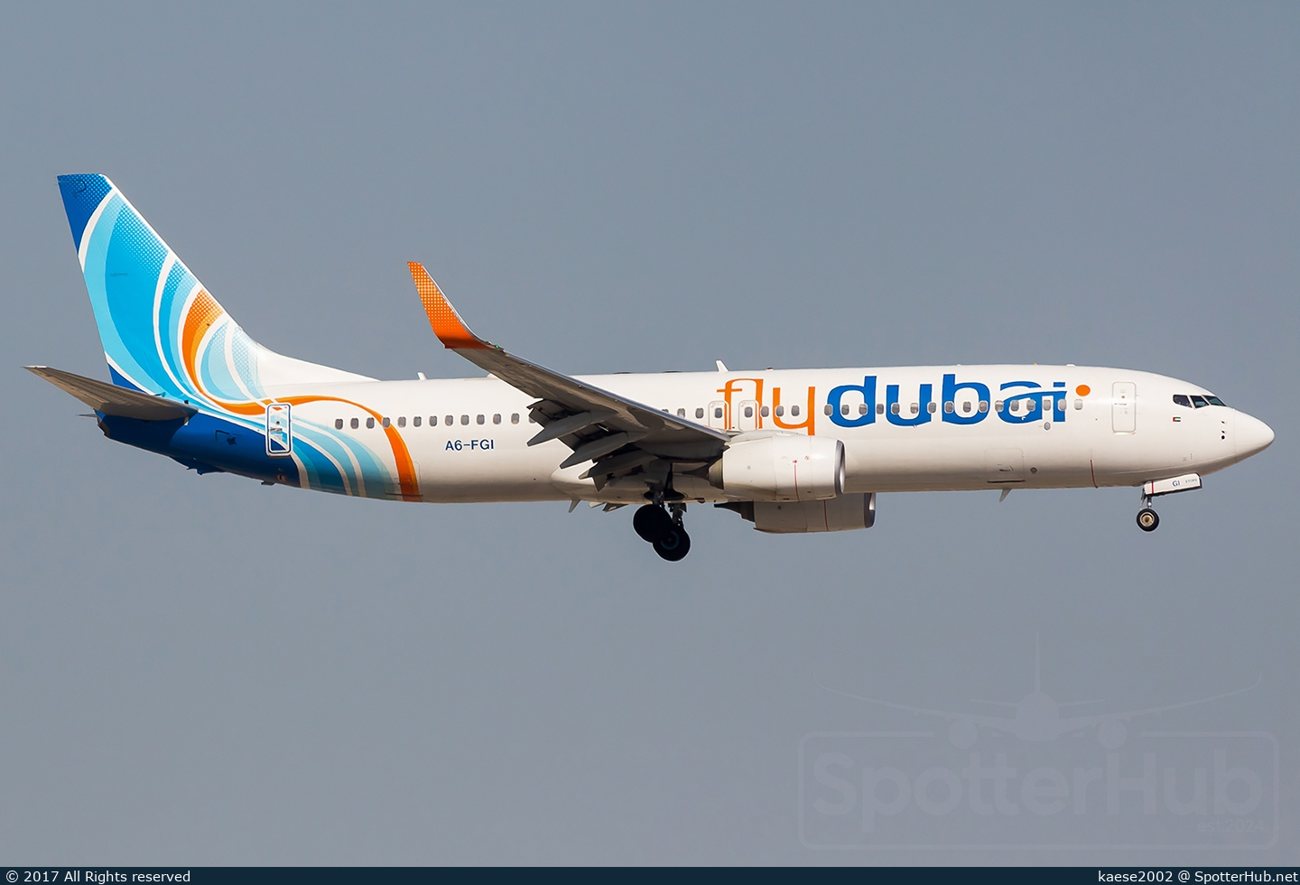 Photo of A6-FGI - Boeing 737-8KN operated by flydubai