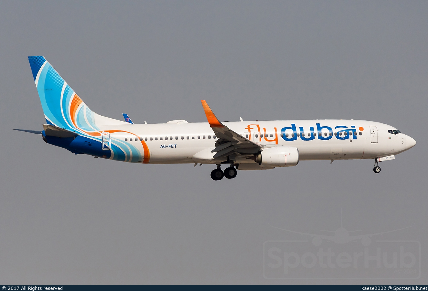 Photo of A6-FET - Boeing 737-8KN operated by flydubai