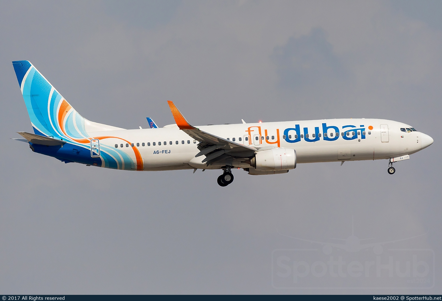 Photo of A6-FEJ - Boeing 737-8KN operated by flydubai