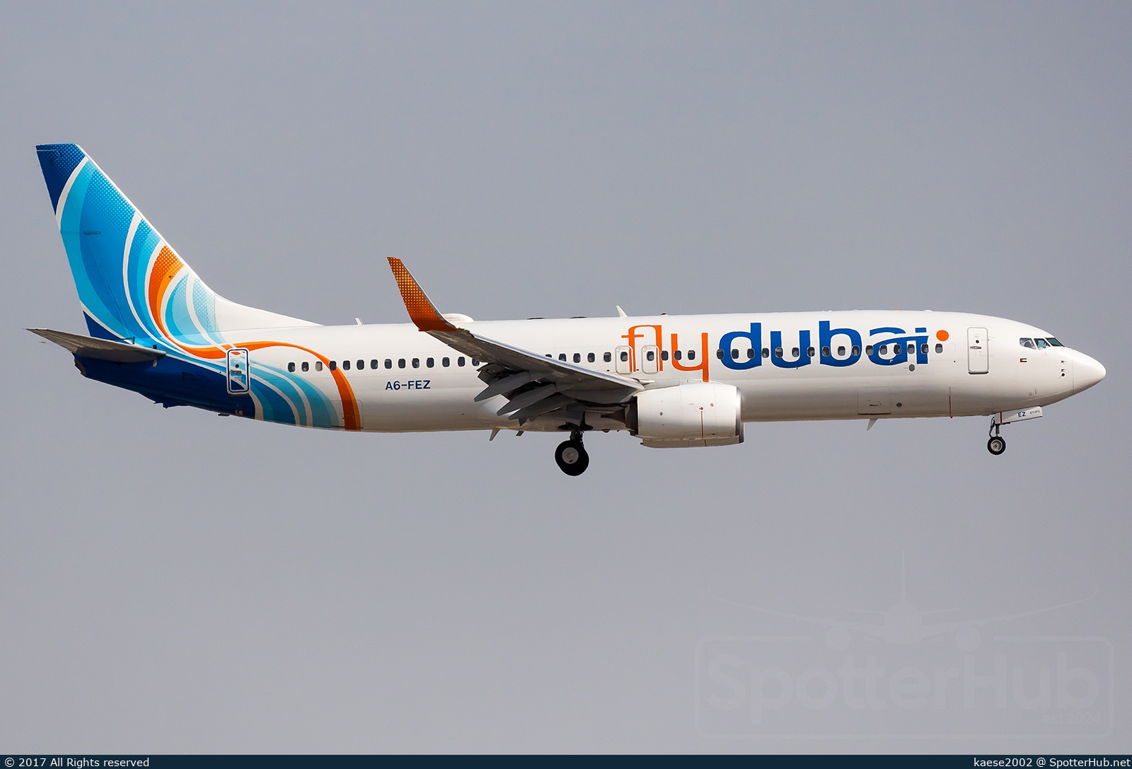Photo of A6-FEZ - Boeing 737-8KN operated by flydubai