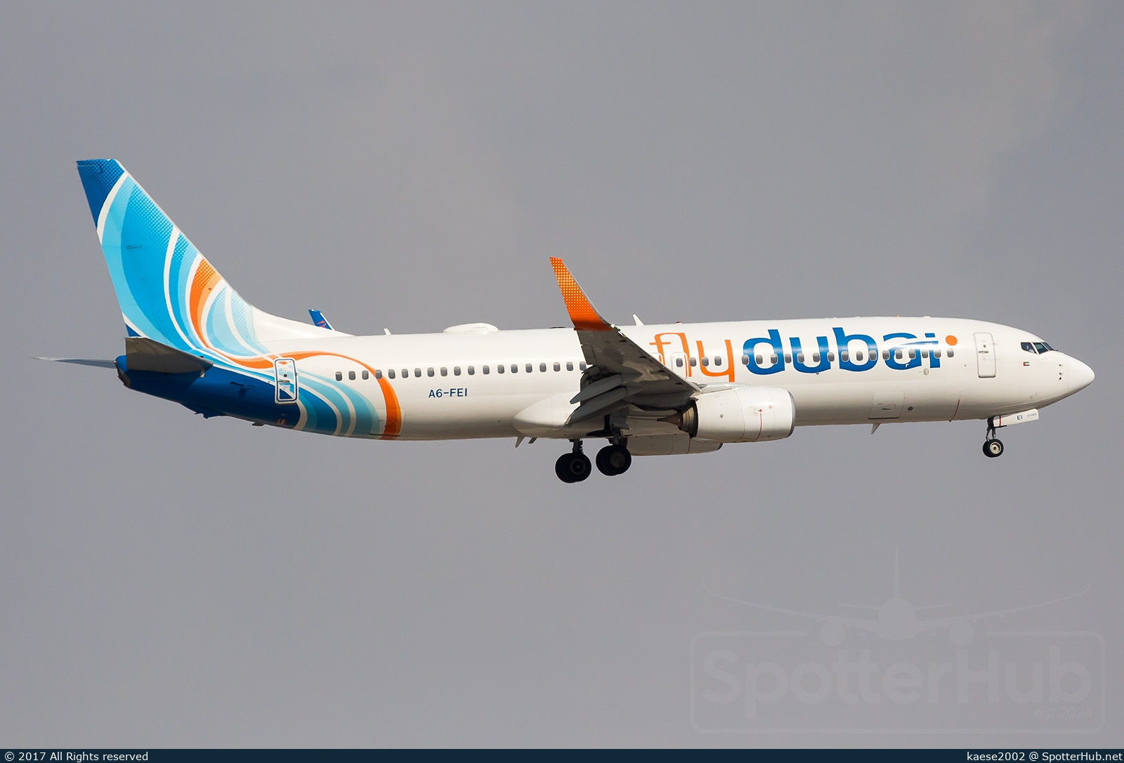 Photo of A6-FEI - Boeing 737-8KN operated by flydubai