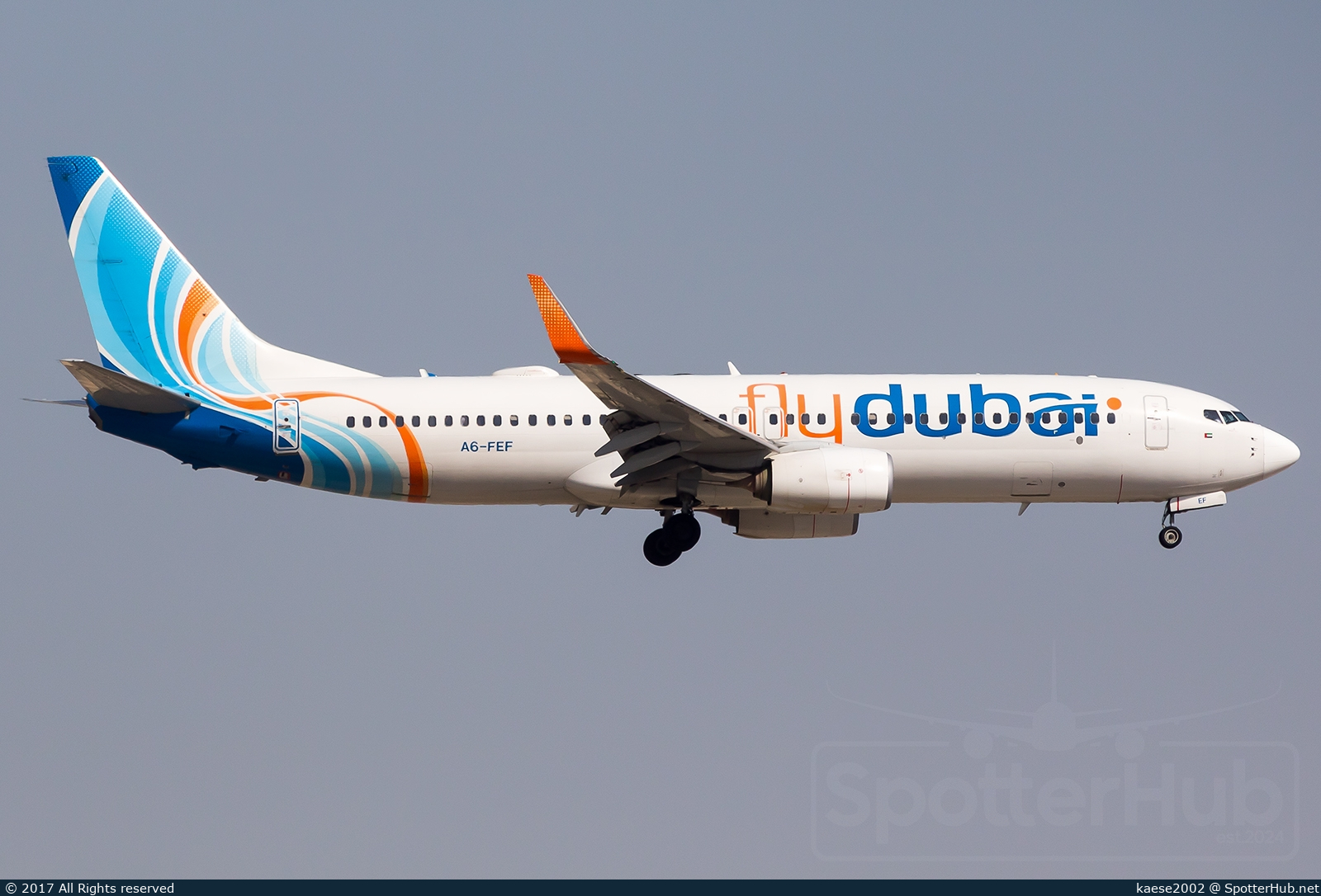Photo of A6-FEF - Boeing 737-8KN operated by flydubai