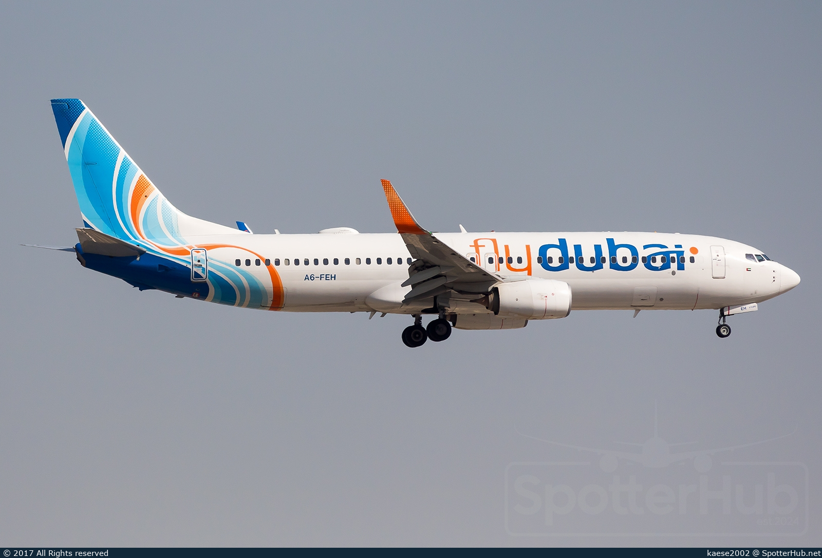 Photo of A6-FEH - Boeing 737-8KN operated by flydubai