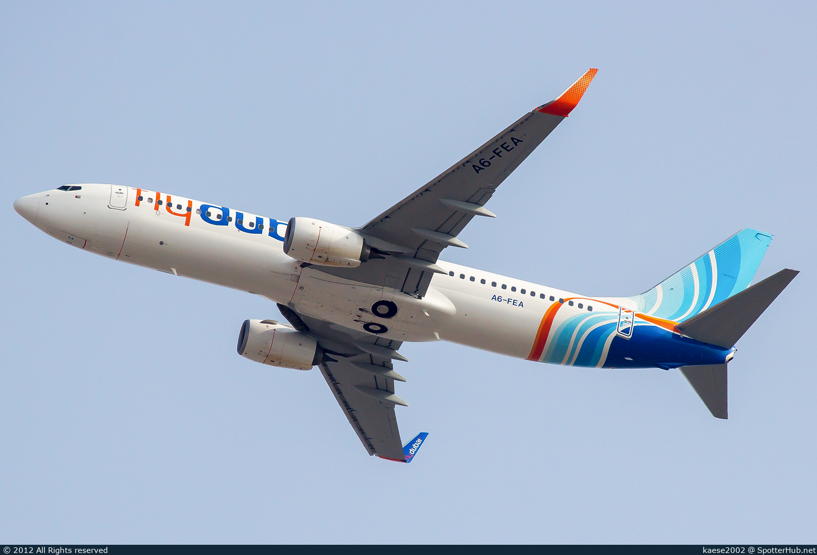 Photo of A6-FEA - Boeing 737-8KN operated by flydubai