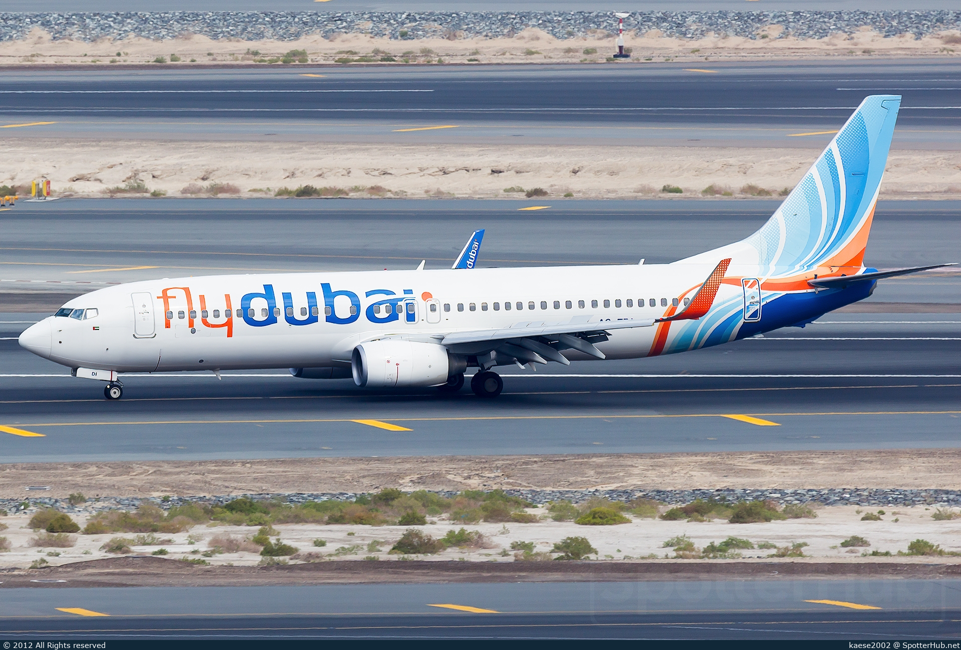 Photo of A6-FDI - Boeing 737-8KN operated by flydubai