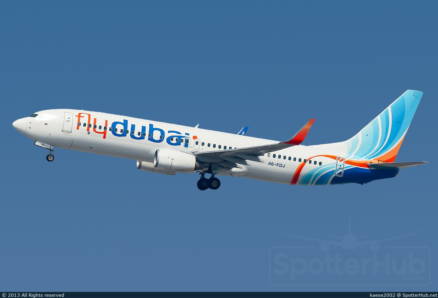 Photo of A6-FDJ - Boeing 737-8KN operated by flydubai