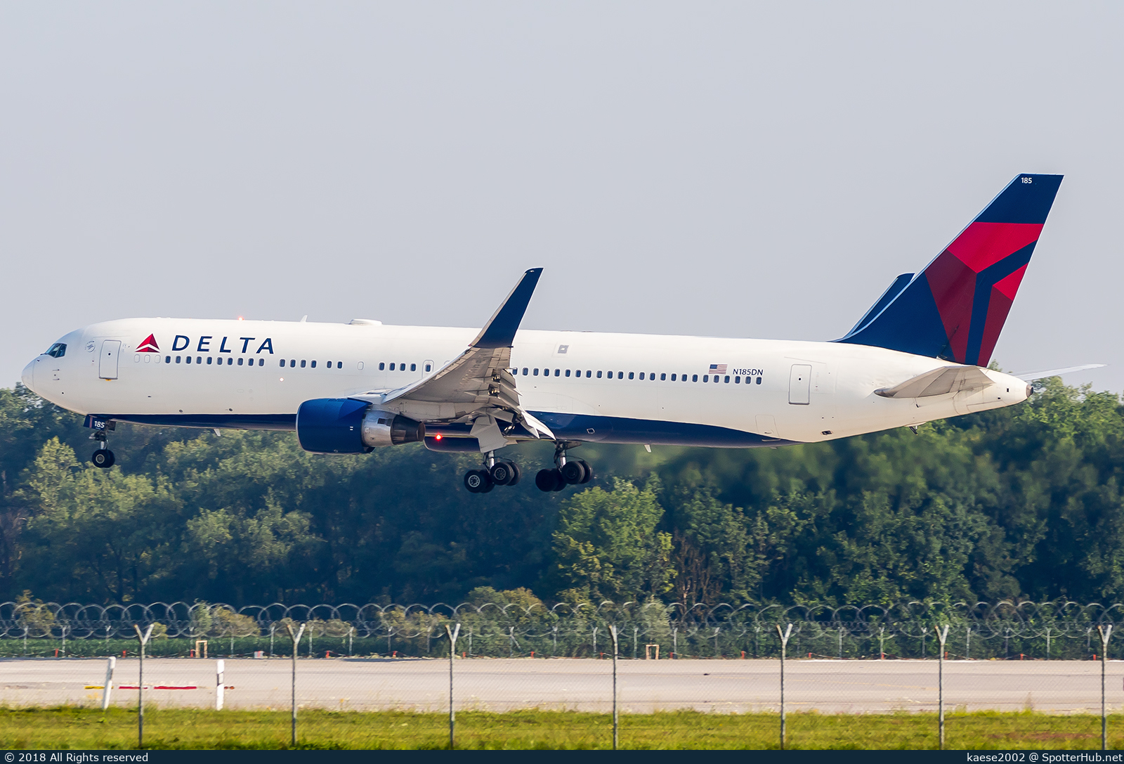 Photo of N185DN - Boeing 767-332(ER) operated by Delta Air Lines