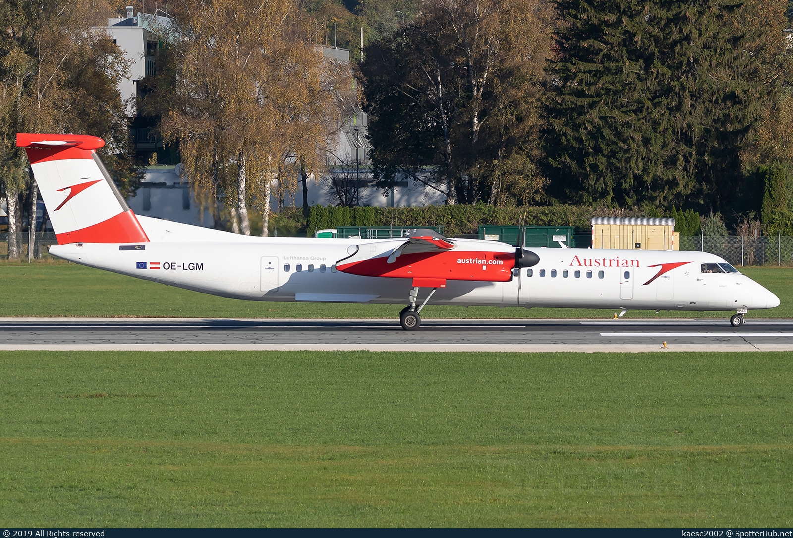 Photo of OE-LGM - Bombardier DHC-8-402 Dash 8 Q400 operated by Austrian Airlines