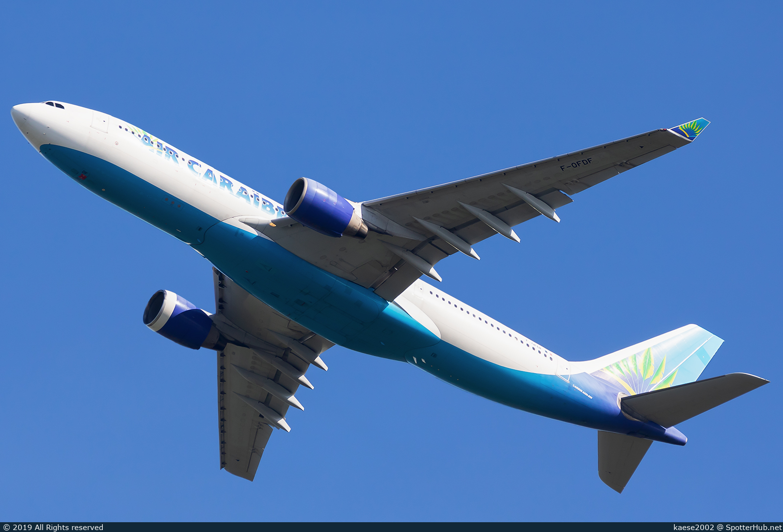 Photo of F-OFDF - Airbus A330-223 operated by Air Caraïbes