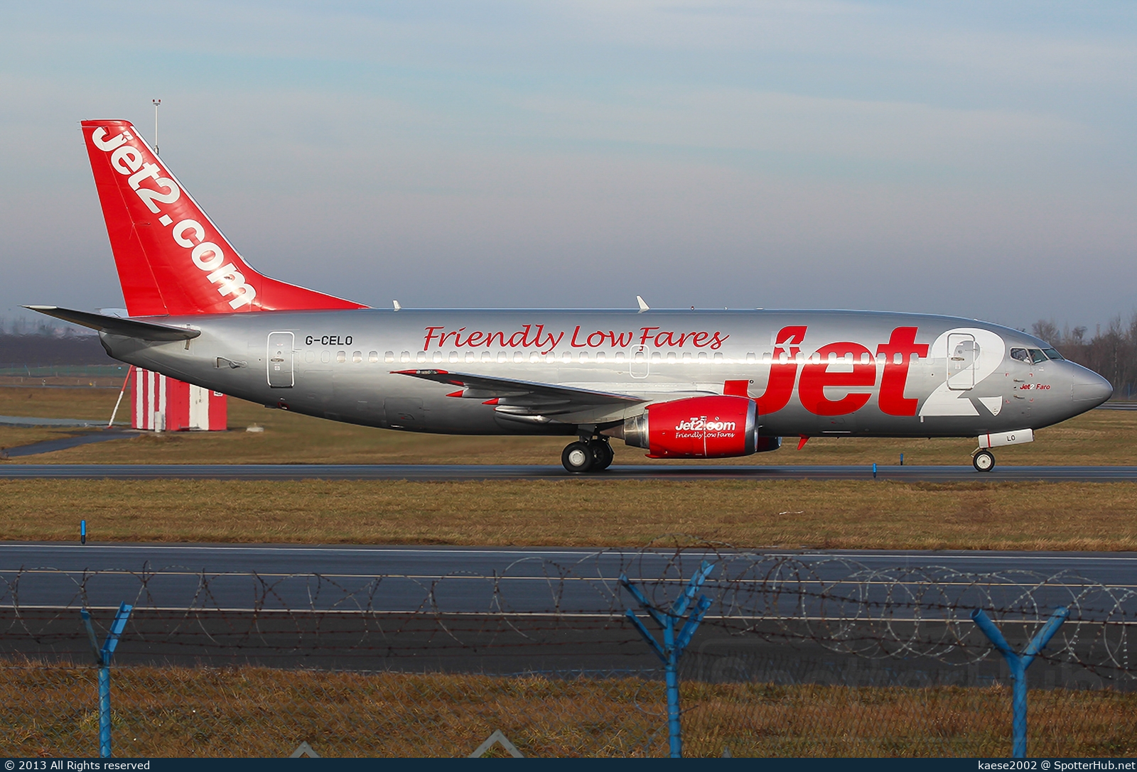 Photo of G-CELO - Boeing 737-33A(QC) operated by Jet2