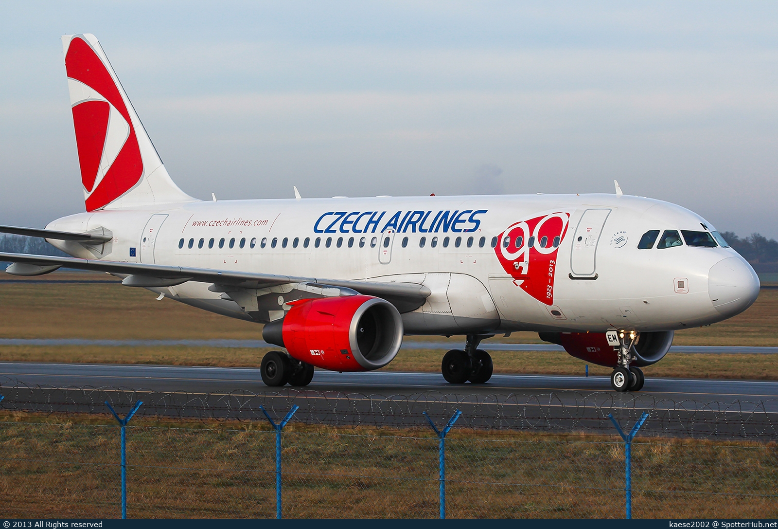 Photo of OK-NEM - Airbus A319-112 operated by CSA Czech Airlines