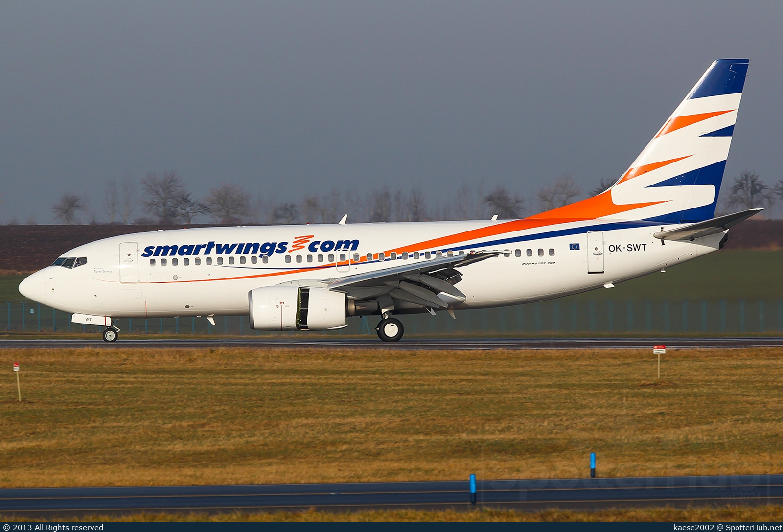 Photo of OK-SWT - Boeing 737-7Q8 operated by SmartWings