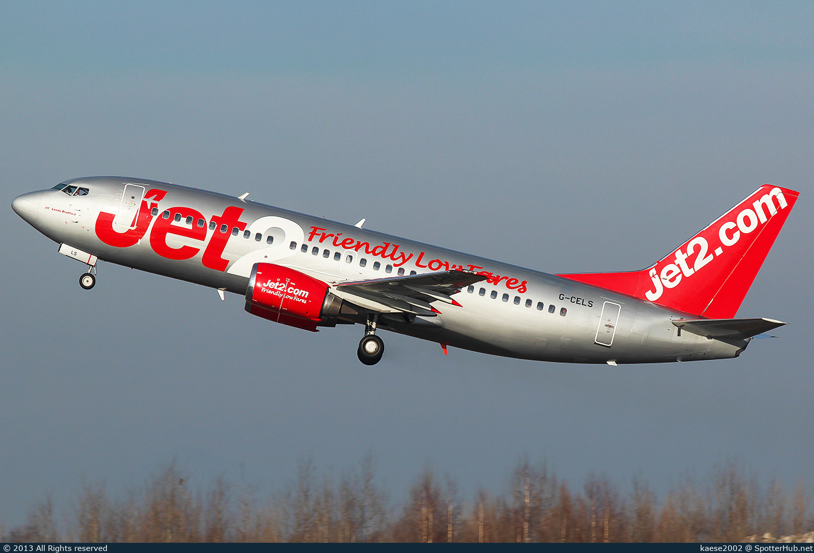 Photo of G-CELS - Boeing 737-377 operated by Jet2
