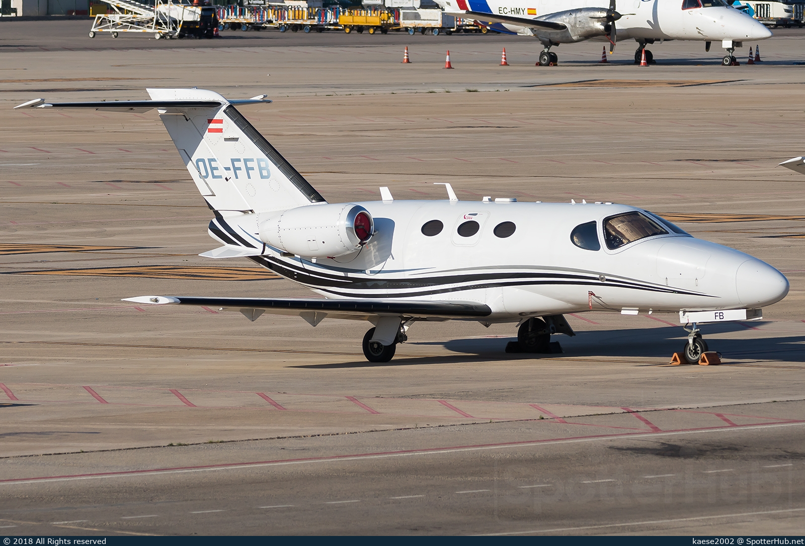 Photo of OE-FFB - Cessna 510 Citation Mustang operated by GlobeAir