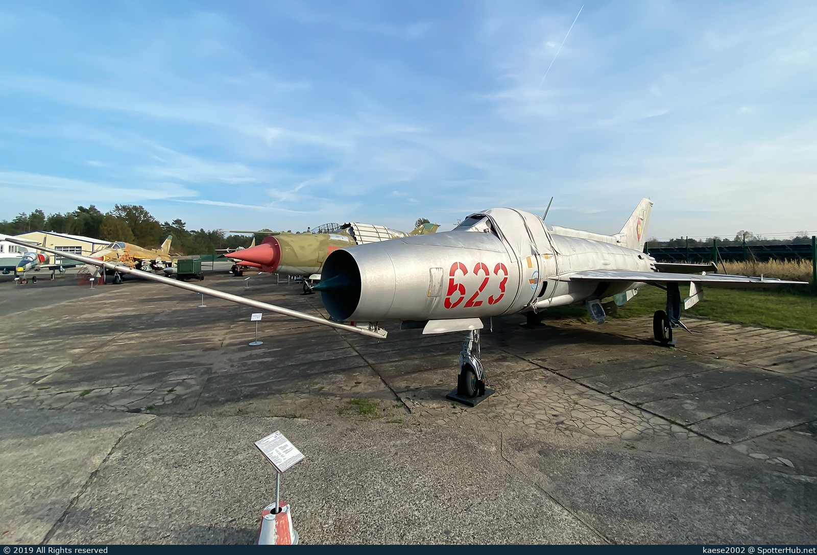 Photo of 623 - Mikoyan-Gurevich MiG-21F-13 Fishbed-C operated by German Democratic Republic Air Force