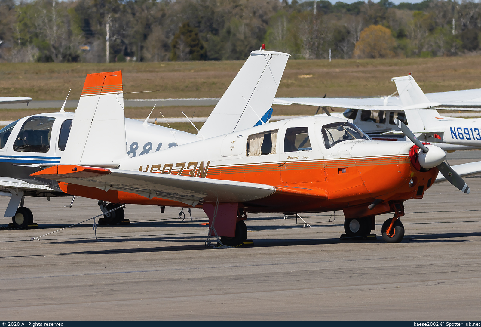 Photo of N6873N - Mooney M20C Mark 21 operated by Private
