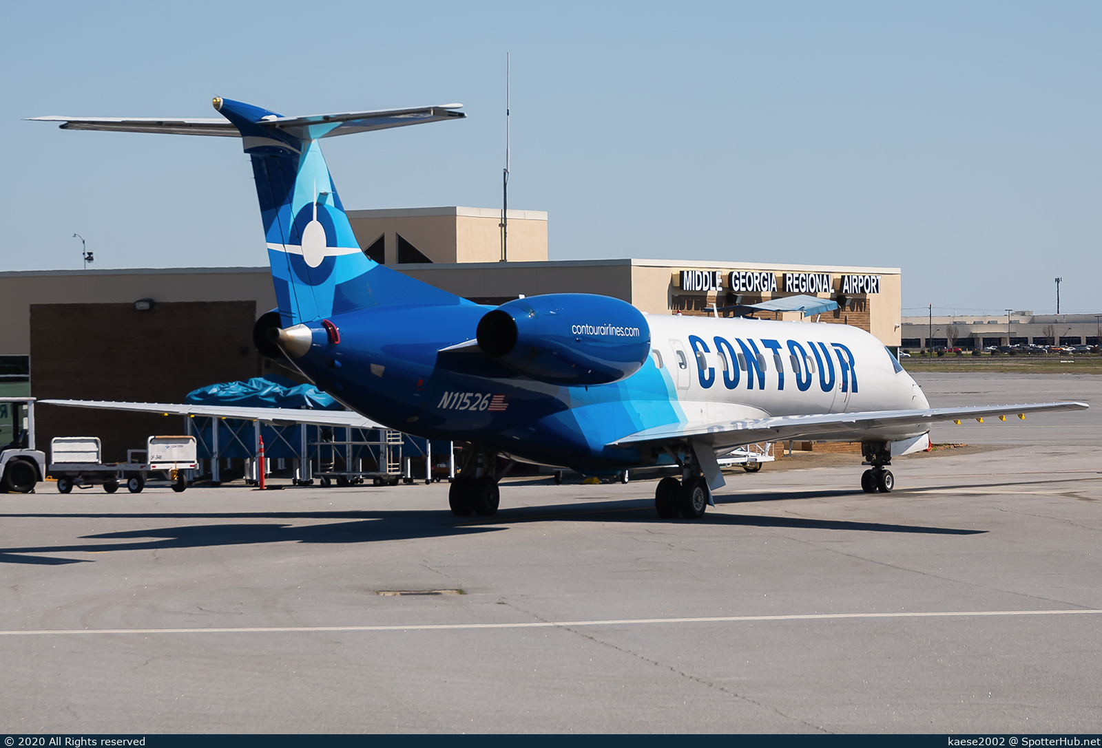 Photo of N11526 - Embraer ERJ-135LR operated by Contour Airlines