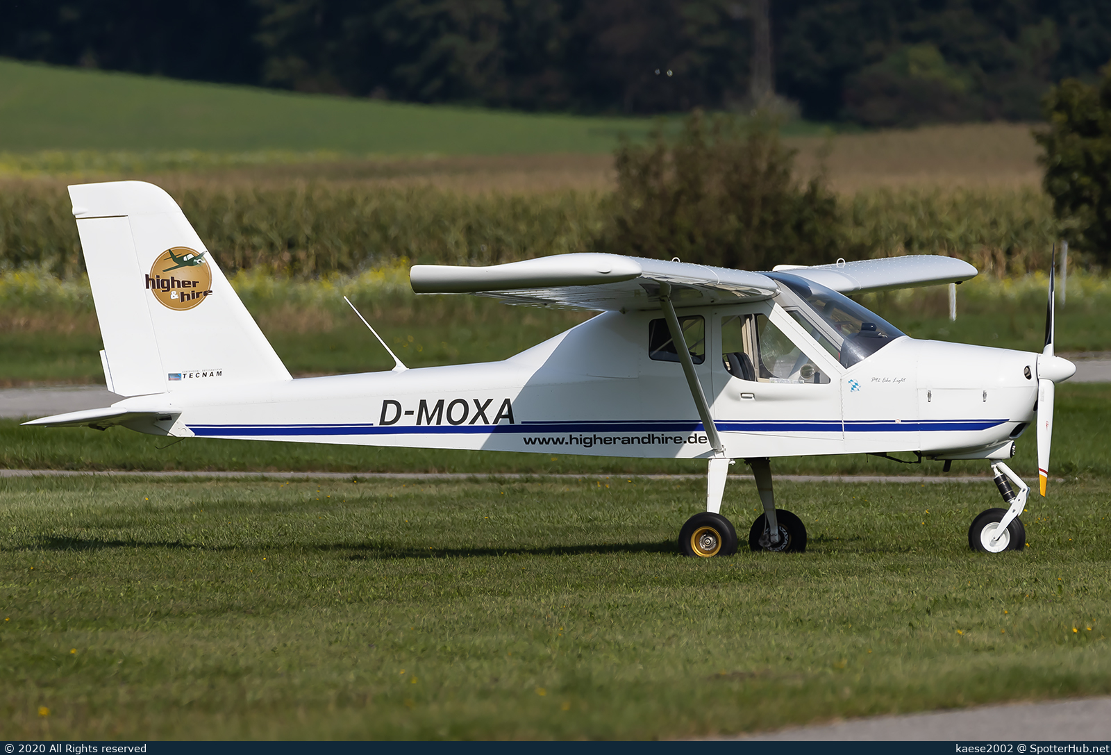 Photo of D-MOXA - Tecnam P92 Echo Light operated by Higher and Hire