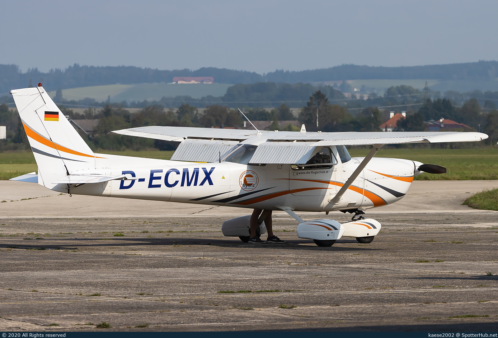 Photo of D-ECMX - Reims-Cessna F150M operated by Private