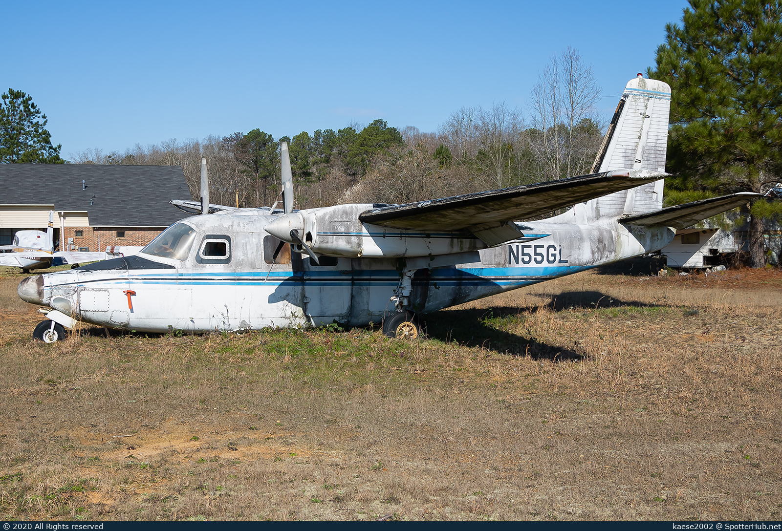 Photo of N55GL - Aero Commander 680F Grand Commander operated by Private