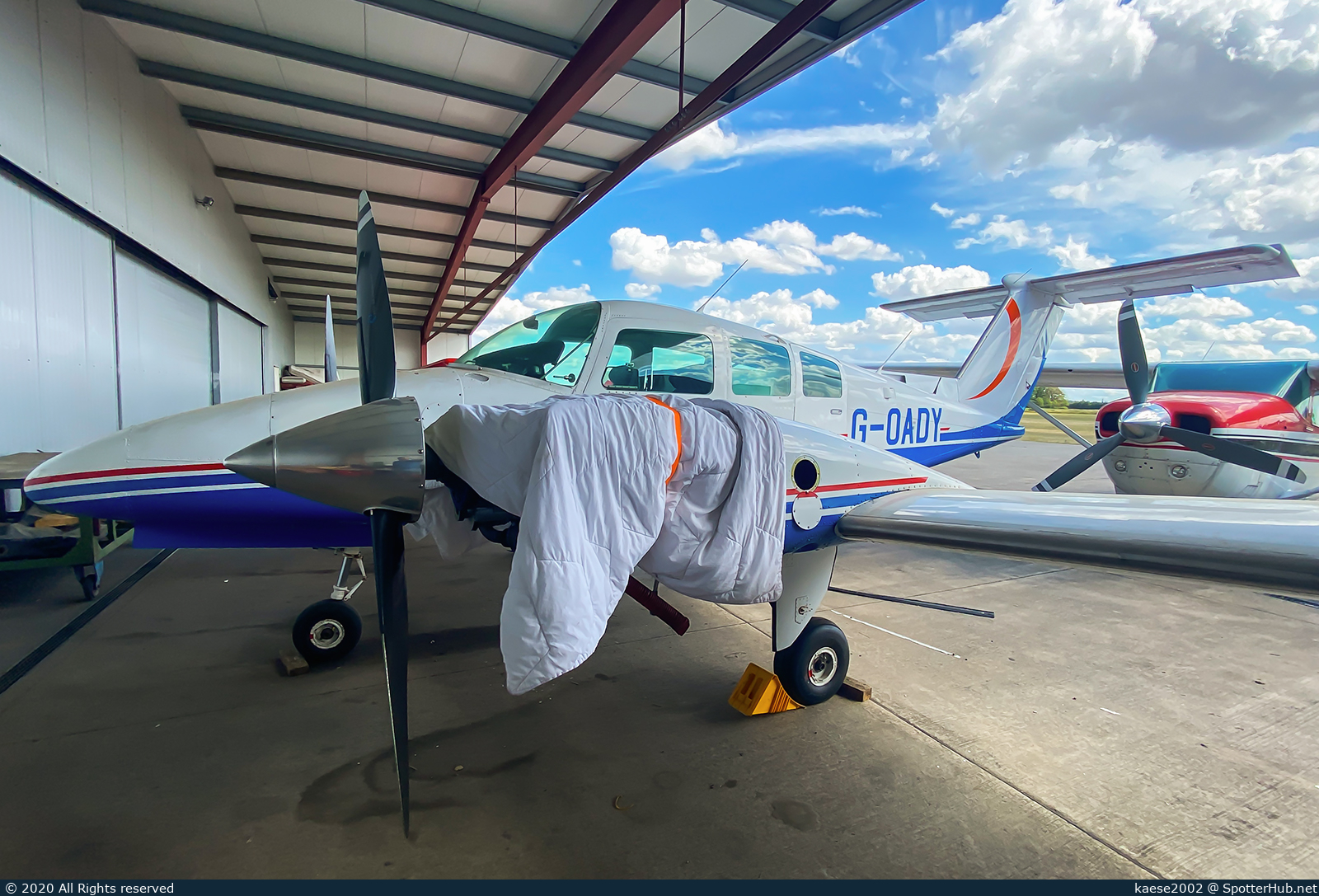 Photo of G-OADY - Beechcraft 76 Duchess operated by Multiflight