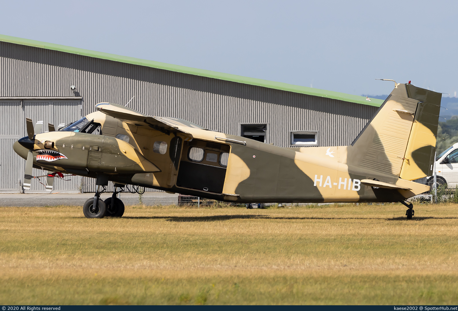 Photo of HA-HIB - Dornier Do 28D-2 Skyservant operated by Skydive Hibaldstow